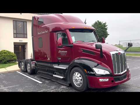 Walk around on a 2024 Peterbilt 579 Epiq