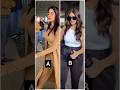 Janvi Vs Mrunal Spot At Airport Janvikapoor Mrunalthakur Viralshort Bollywood Crush Fashion