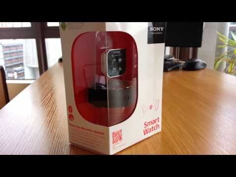 Sony SmartWatch MN2 *RETAIL UNBOXING* Part 1