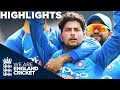 Kuldeep & Rohit Dominate England | England v India 1st ODI 2018 - Highlights
