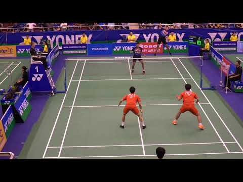 Nice Angle NA Sung Seung/WANG Chan(Korea) vs Muhammad FIKRI/Bagas MAULANA(Indo)| Vietnam Open 2019