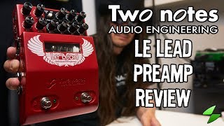 Video thumbnail for Two notes Le Lead preamp. Full review + undocumented feature! by Max Solo Music
