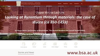 Looking at Byzantium through materials: the case of stucco (ca 850-1453)