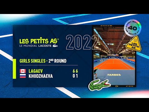 Les Petits As 2022 | Girls 2nd Round | Ekaterina Khodzhaeva vs. Nadia Lagaev