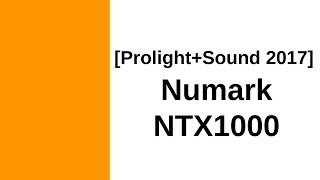 Video thumbnail for [Prolight+Sound 2017| Numark NTX1000 DJ Plattenspieler by einfach auflegen