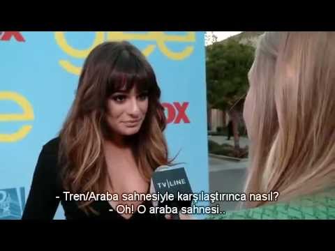 Glee Sezon 4 Galası - Lea, Darren, Matthew, Jacob, Melissa ve Becca Röportajı (TR Altyazılı)