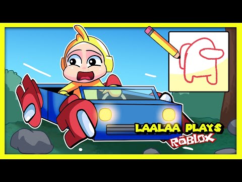 💛 ROBLOX WHEEL DRAWING *funny obby* | LaaLaa Plays Roblox Wheel Drawing Obby