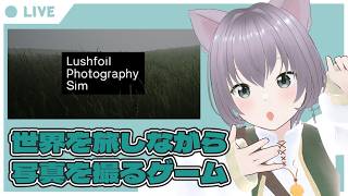 【ゲーム配信】世界中を旅しながら写真を撮るゲームやる【Lushfoil Photography sim】