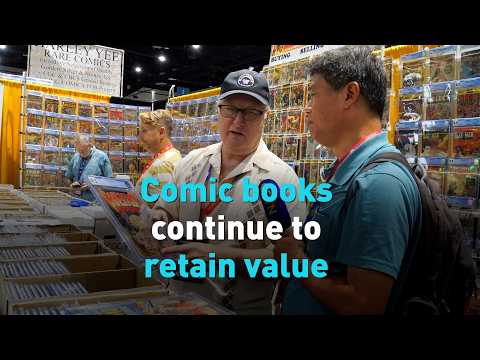 Comic books continue to retain value