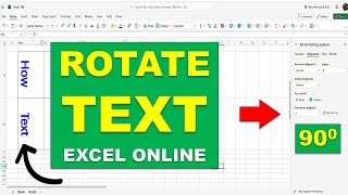 How to Make Text Vertical in Excel [ Online ]
