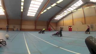 preview picture of video 'Electrofoot training Wheelchair soccer 2015'
