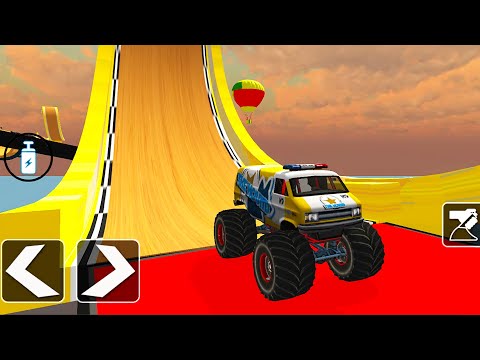 Extreme Monster Truck Stunt Racing 3D 4x4 Trucks - Racing Games Android GamePlay