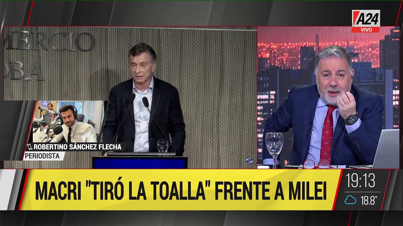 📢MACRI "TIRÓ LA TOALLA" FRENTE A MILEI: EL PRO NO DARÁ QUORUM PARA EL PROYECTO QUE LIMITA LOS DNU