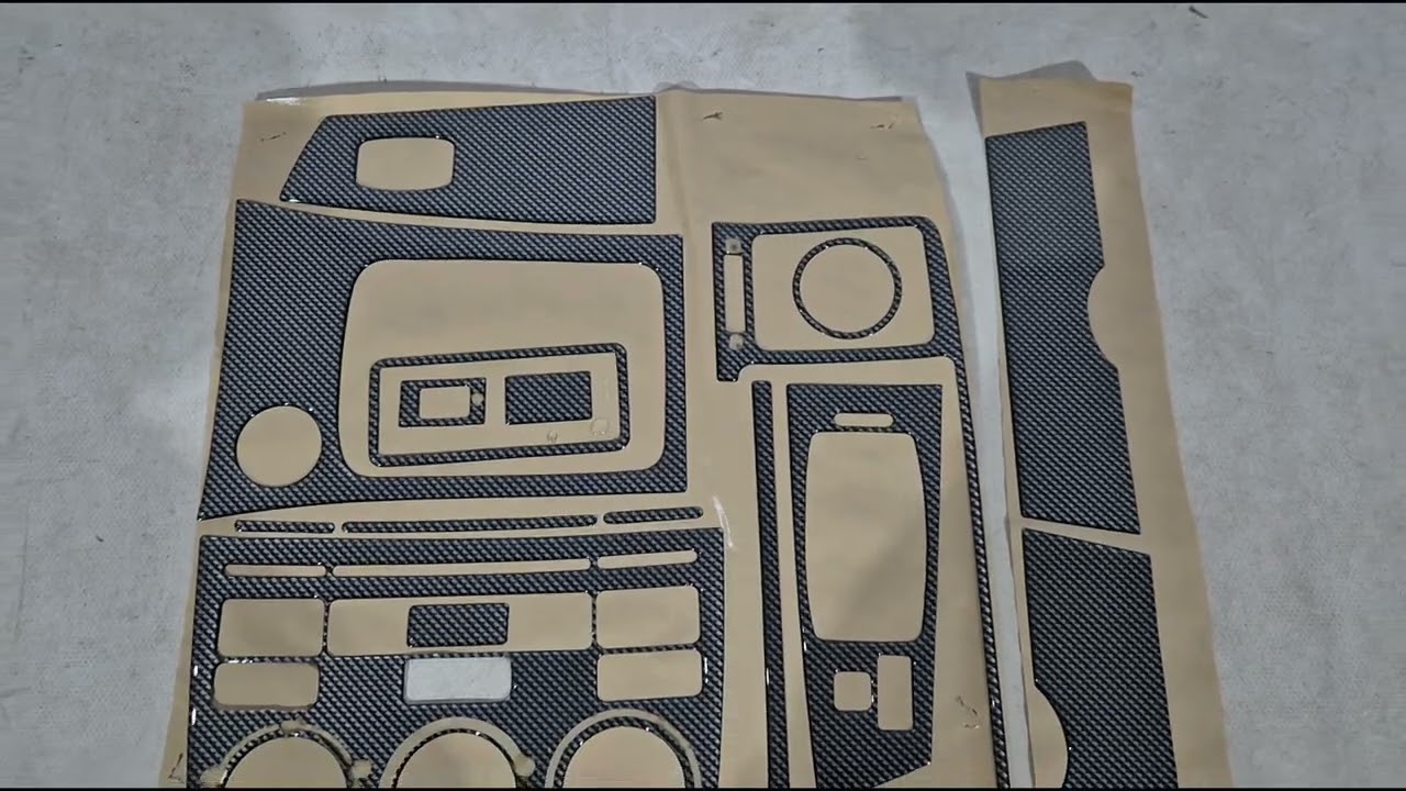 Накладки на панель (2004-2007) Video 1