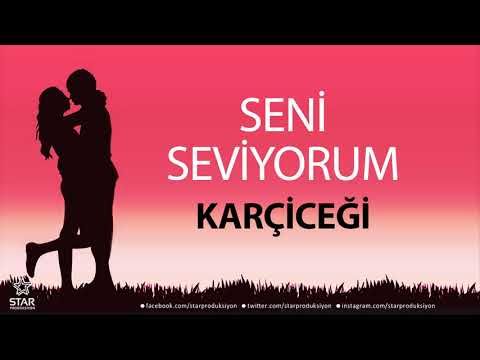 Seni Seviyorum KARÇİÇEĞİ - İsme Özel Aşk Şarkısı
