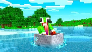 BREAKING THE MOST IMPORTANT MINECRAFT RULE.