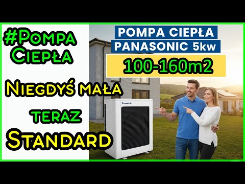 Pompa Ciepła 5kW do domu 100-160m2: Zużycie prądu, przekłamania, COP