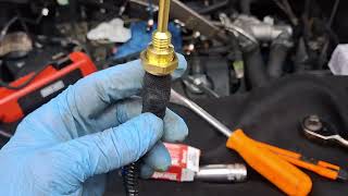 FORD EXPLORER 2015 TEMPERATURE SENSOR REPLACEMENT! COOLANT TEMP SENSOR !