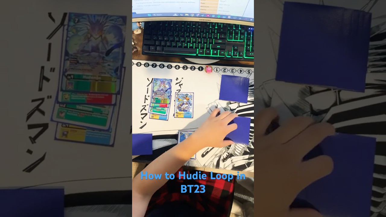 How to Hudie Loop in BT23 #digimon #digimontcg #digimoncardgame