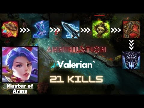 HoN ║ Mid Wars ║ Master of Arms ║ Valerian` ║ Heroes of Newerth