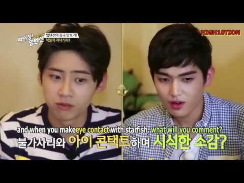 [ENGSUB] Rising! UP10TION Ep  4  Tasting The Chinese Foods