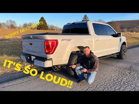 This Borla Atak catback is soo loud! Music to my ears -2021 F150 coyote 5.0