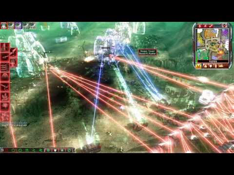 C&C 3 Kane's Wrath Obelisk Of Light Defence Test