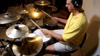 Level 42 - Lying Still - drum cover by Steve Tocco