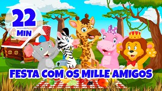 Festa com os Mille Amigos: 22 Min de Músicas e Diversão Educativa