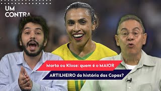 Marta ou Klose: quem é o maior artilheiro da história das Copas?