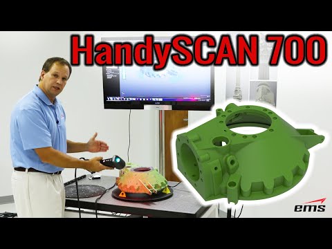 Creaform HandySCAN 700 - In-depth Demonstration