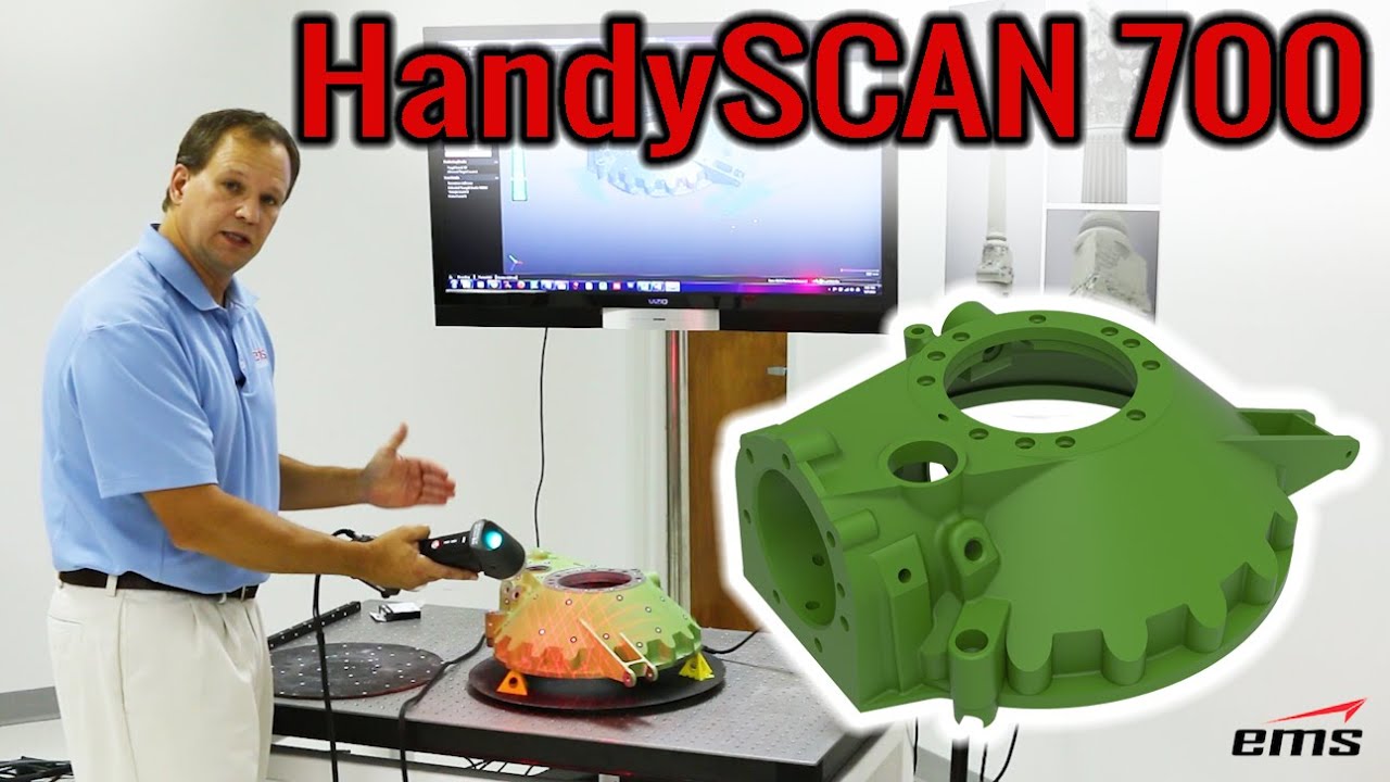 Creaform HandySCAN 700 - In-depth Demonstration