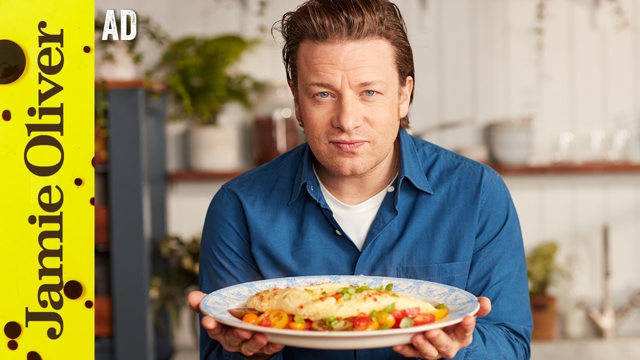 Scrambled egg omelette: Jamie Oliver