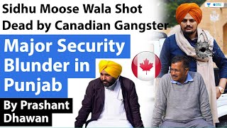 Sidhu Moose Wala Shot Dead by Canadian Gangster  M