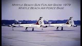 Myrtle Beach Sun Fun Airshow 1979.  Myrtle Beach Air Force Base.