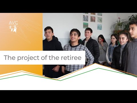 Teaching German in Armenian villages during his retirement