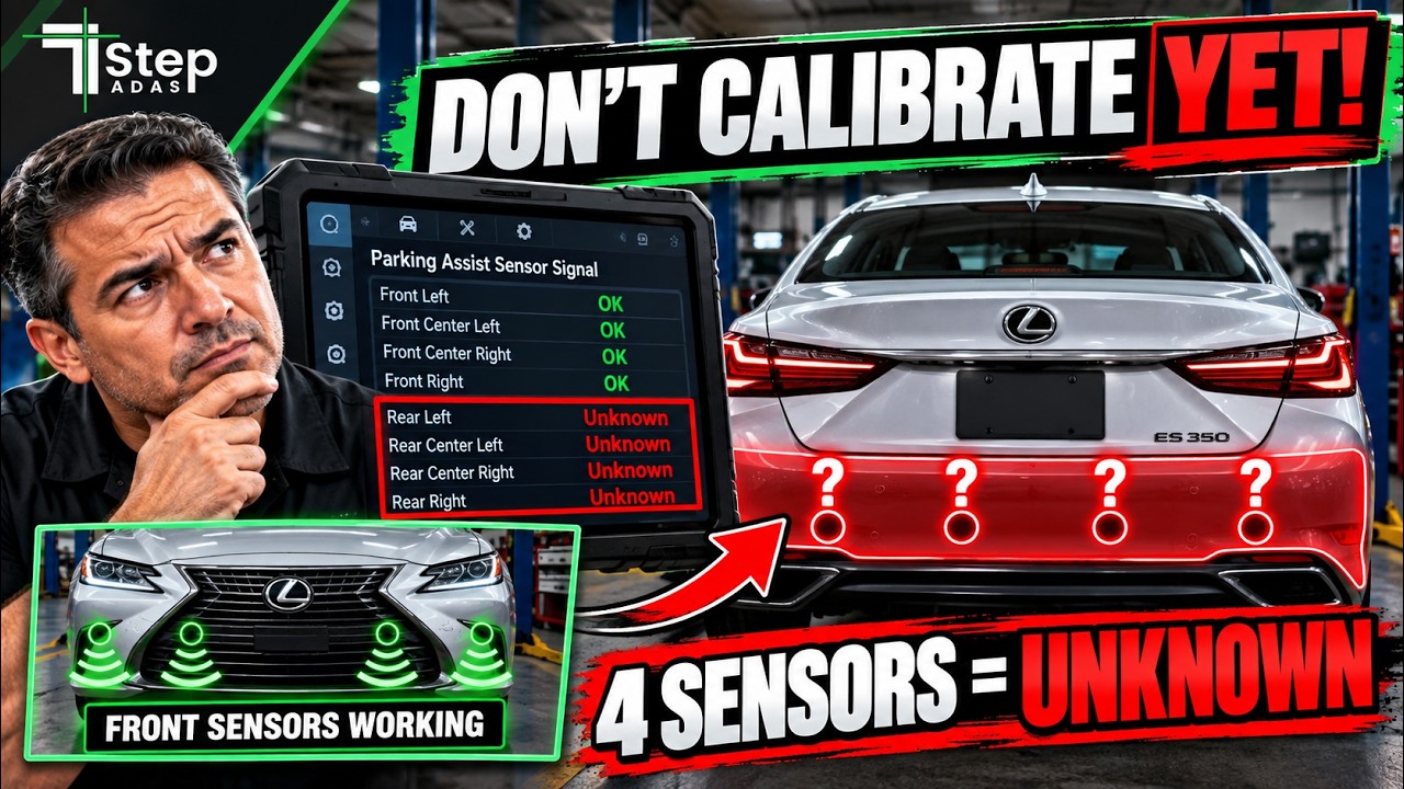 Why You Must Diagnose Communication Errors Before ADAS Calibration