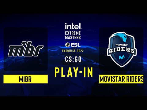 MIBR vs Movistar Riders – Map 1 [Ancient] - IEM Katowice 2022 - Play-In