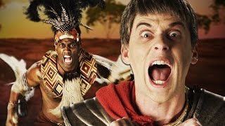 Shaka Zulu vs Julius Caesar.  Epic Rap Battles of History Season 4.