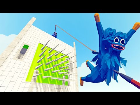 SIEGE TOWER WITH SPIKES + FISHERMEN & BALLISTA vs UNIT | TABS - Totally Accurate Battle Simulator