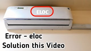 Ac EL 0C Error Code. Inverter Ac el 0c error. el 0c error in hindi