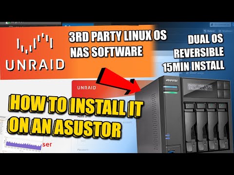 How to Install UnRAID on an Asustor NAS