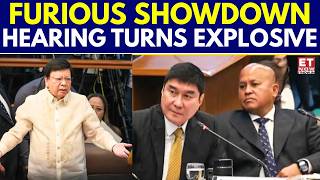 Philippines Senate Live: Furious Showdown Rocks Senate— Hearing Turns Explosive | ET Now | Manila