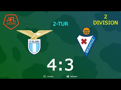 2-division. 2-tur G'ALABA - BESHYUZ  4:3 (29.04.2021)