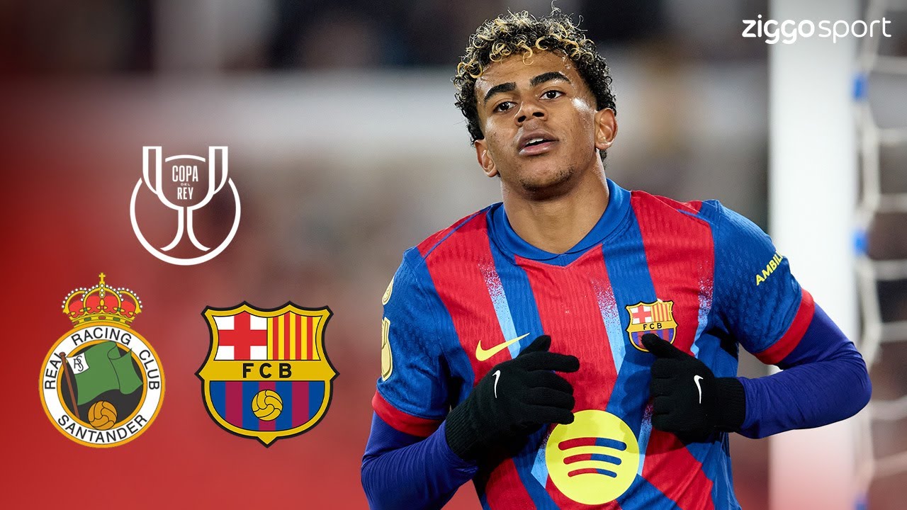 ZENUWSLOPENDE SLOTFASE GAAT ALLE KANTEN OP!😱| Santander vs Barça | Copa del Rey 25/26 | Samenvatting