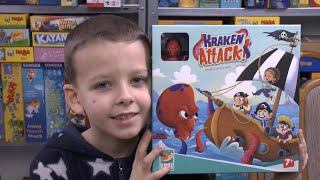 Kraken Attack! (Loki) - ab 7 Jahre - kooperatives Kinder- und Familienspiel mit Piraten!