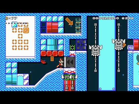 Boom Boom ice castle/ブンブンの凍ったおしろ by あっきくん( ´ ∀`) - Super Mario Maker 2 - No Commentary 1cb 022020
