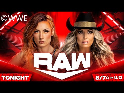 Becky Lynch vs Trish Stratus / Singles Match / Monday Night RAW #1577 / WWE 2K23