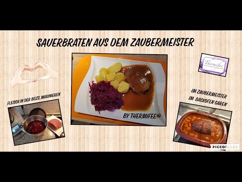 Thermomix® & Pampered Chef® - Sauerbraten aus dem Zaubermeister