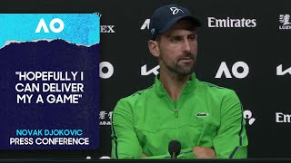 Novak Djokovic Press Conference | Australian Open 2026 Quarterfinal